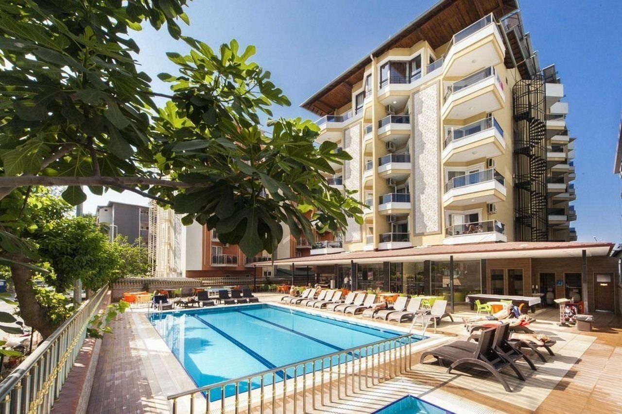 Kleopatra Ada Beach Hotel Alanya Ngoại thất bức ảnh